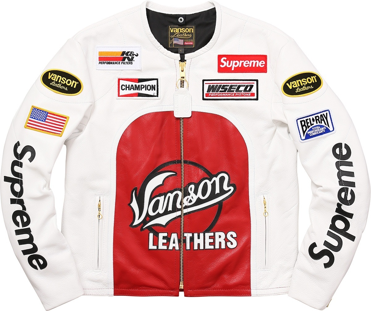 Supreme®/Vanson® Leather Star Jacket view 5